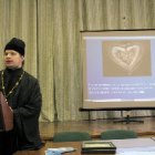 о.Михаил Зазвонов на презентации проекта "Милосердие от сердца к сердцу" в Сарове