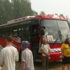 Автобус с паломниками