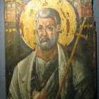 Св. апостол Петр. Икона V-VI века.