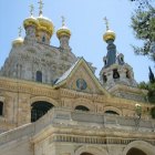 Храм св. равноап. Марии Магдалины в Гефсиманской обители в Иерусалиме 