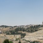 Вид на гору Элеон с Сионской горы