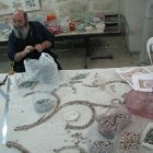 Мастера мозаики в монастыре Герасима Иорданского