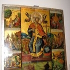 Икона св. Екатерины с житием