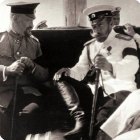 Доктор Боткин с Государем Николаем II