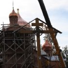 20160817-Монтаж куполов на Царский храм