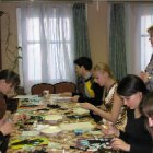 Мастер-класс для волонтеров проводит Юлия Гараева, Лотос 01.04.2011