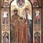 Коллекция икон св.Царственных страстотерпцев
