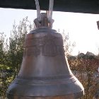 Колокол звонницы храма преподобного Серафима Саровского в Санта-Розе