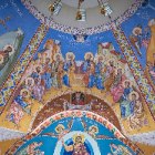 Фрески собора в Далласе, иконописец Владимир Григоренко
