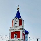 20210621-Крест установили на колокольню в Круглых Панах