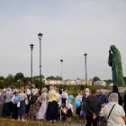 20220829-Освящение памятника Серафима Саровского в Дивееве