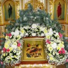 Икона Рождества Христова в храме св. Пантелеимона