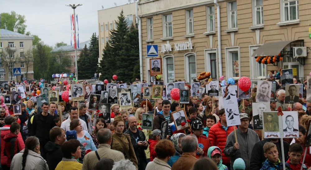 Бессмертный полк в сарове